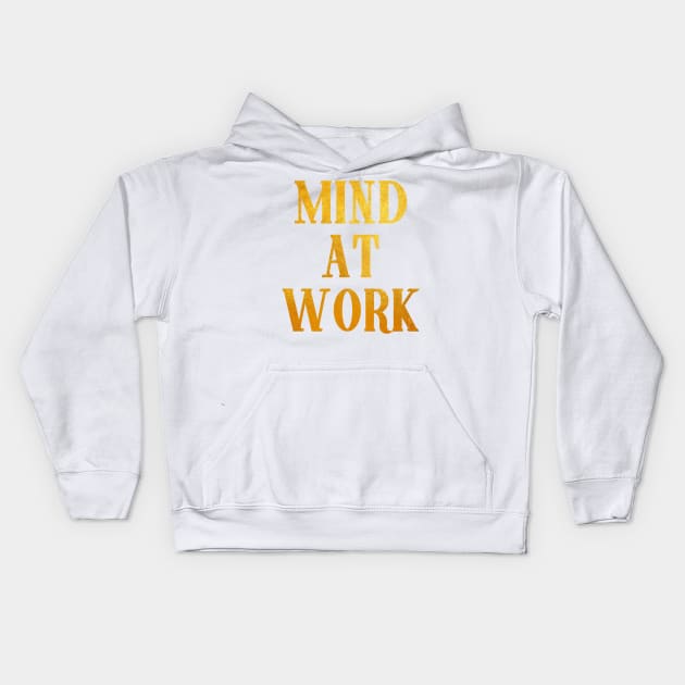 Mind at Work inspired by Angelica Schuyler from Hamilton Kids Hoodie by tziggles